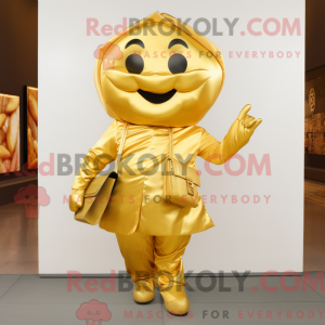 Maskotkarakter af en Gold...