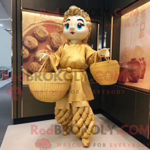 Mascot character of a Gold...