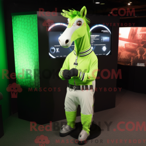 Mascot karakter van een...