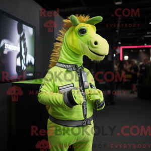 Personnage mascotte d un...