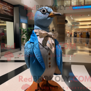 Mascottefiguur van een...