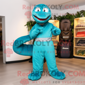Mascot karakter van een...