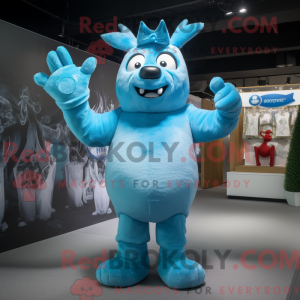 Mascot karakter van een...