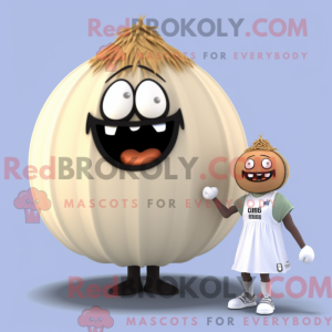 Mascottefiguur van een...