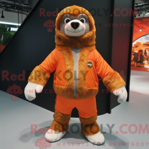 Personnage mascotte d un...