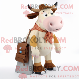 Mascottefiguur van een...