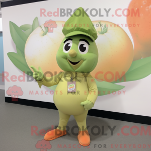 Mascot character of a Olive...