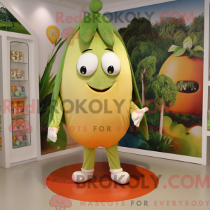 Maskotkarakter av en oliwny...