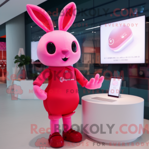 Mascot karakter van een...
