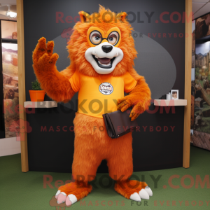 Personaggio mascotte di un...