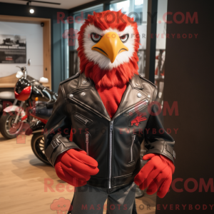 Mascot character of a Red...