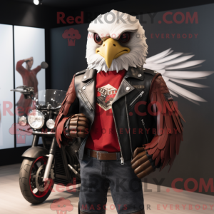 Mascot character of a Red...