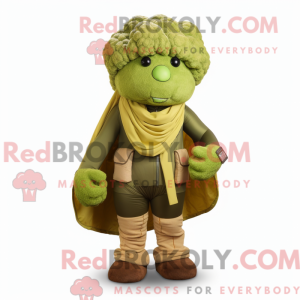 Mascottekarakter van een...