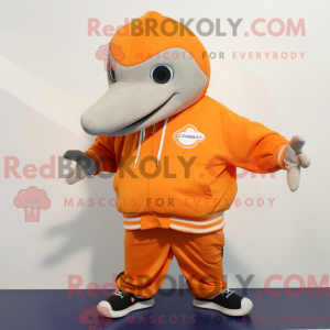 Mascot character of a...