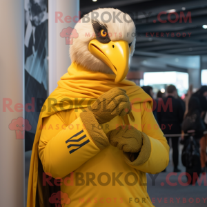 Mascot character of a Gold...
