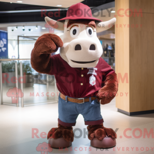 Mascot character of a...
