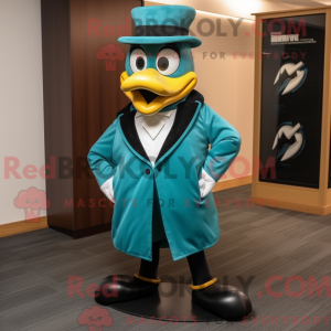 Mascottefiguur van een...