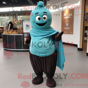 Mascot karakter van een...