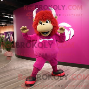 Mascot character of a...