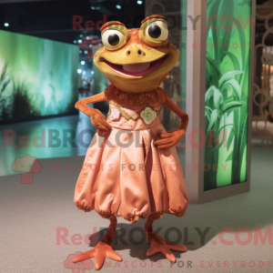 Mascottefiguur van een...