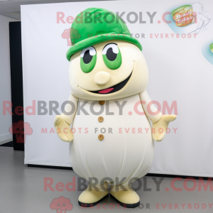 Mascot character of a Cream...