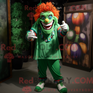 Mascot karakter van een...