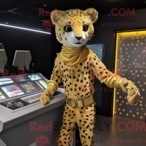 Mascot character of a Gold...