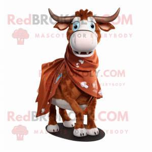 Rust Hereford Cow...