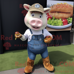 Personagem de máscara de...