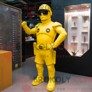 Mascot character of a...