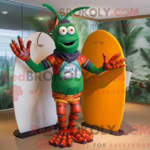 Mascottefiguur van een...