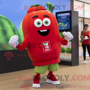 Mascottekarakter van een...