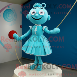 Personagem de máscara de um...