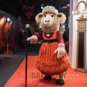 Personnage mascotte d un...