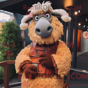 Personnage mascotte d un...