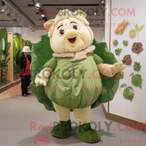 Mascot karakter van een...
