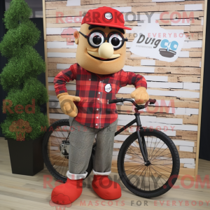 Mascot character of a Red...