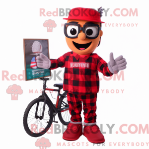 Mascot character of a Red...