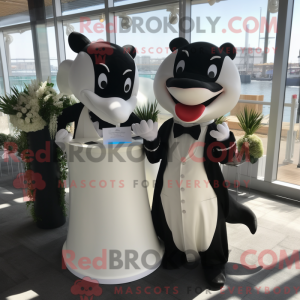 Mascot karakter van een...