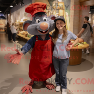 Mascot character of a Red...