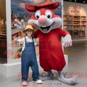 Personnage mascotte d une...