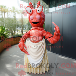 Mascottekarakter van een...