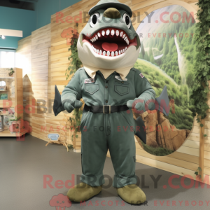 Mascot karakter van een...