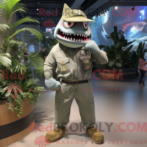 Mascot karakter van een...