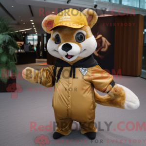 Mascottekarakter van een...