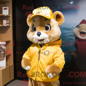 Mascottekarakter van een...