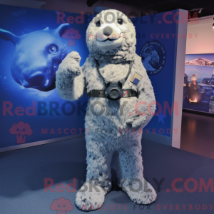 Mascottefiguur van een...