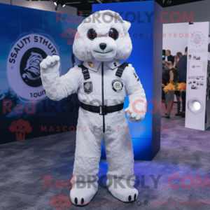 Mascottefiguur van een...