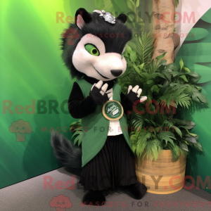 Mascot karakter van een...