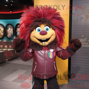 Mascot karakter van een...